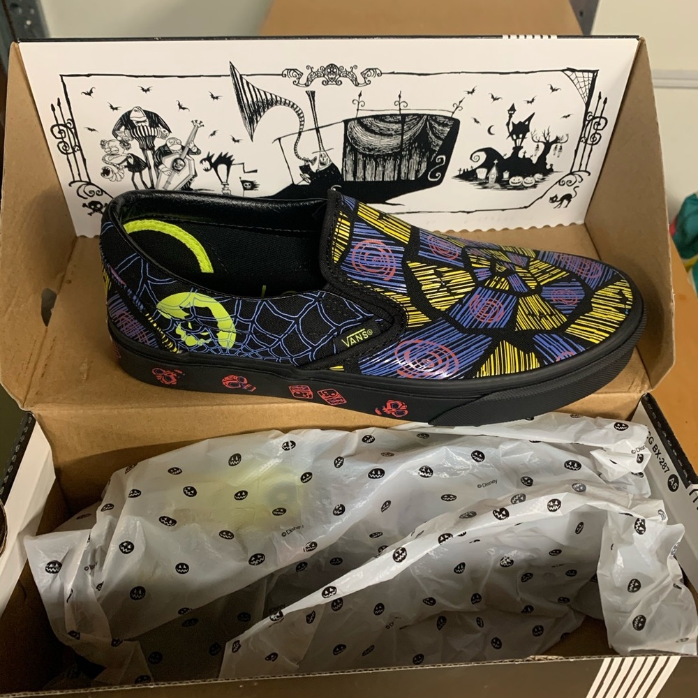 Classic Disney slip on vans
